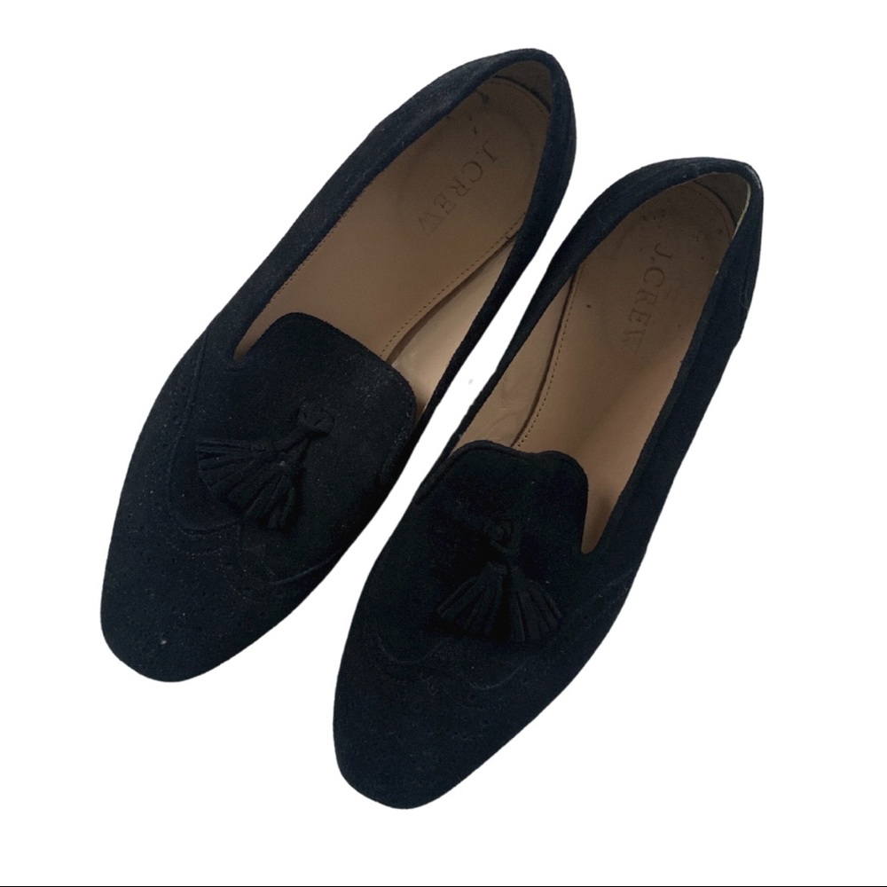 J. Crew tassel flats